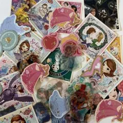 ディズニープリンセスシール　まとめ売り