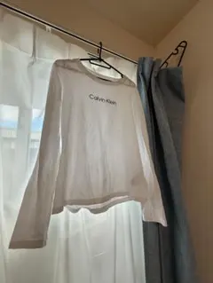 Calvin Klein 長袖Tシャツ ホワイト