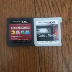 ナムコミュージアム.キュービック忍者DS.3DSカセット