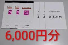 イズミ 株主優待券 6,000円分 +泉美術館招待券のサムネイル
