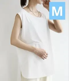 【未使用品】レイヤードノースリーブ