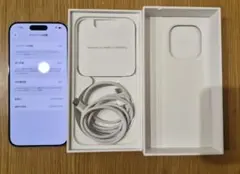iPhone 15 Pro ホワイトチタニウム 128GB　simフリー