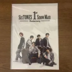 SixTONES SnowMan 1st アニバーサリー クリアファイル
