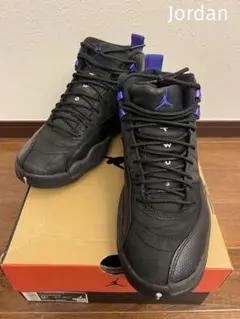 Jordan 12 Retro Black Dark Concord 27.5