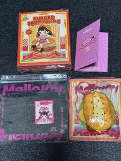 Mellojoy Burger Squishing ハンバーガー型