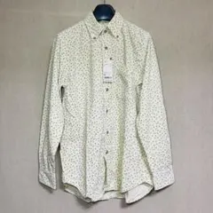 新品　UNIQLO ユニクロ　コーデュロイプリントシャツ　長袖