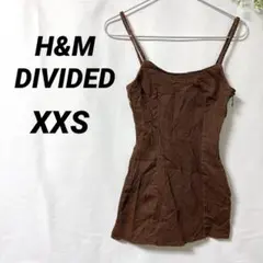 H&M DIVIDED 【XXS】キャミビスチェ タイトトップ EUR32