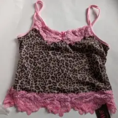ヒョウ柄 キャミソール