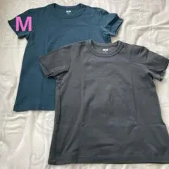 クルーネックTシャツ2枚セット　UNIQLO U