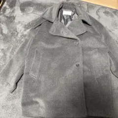 最終値下げ！Chico グレー ウール ピーコート