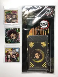 鬼滅の刃　全集中展　ケース付きお手紙セット　ビックリマンシール　竈門炭治郎