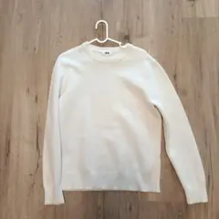 UNIQLO ウォッシャブルストレッチミラノリブクルーネックセーター