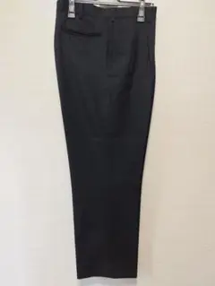 スラックス　紺色　 バックポケット付き　L