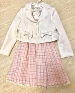 sa.ku.ra サクラ フォーマル ピンク ワンピース リボン 120サイズ