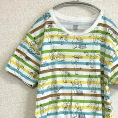 graniph グラニフ　おさるのジョージ　手書きイラスト　Tシャツ　Sサイズ