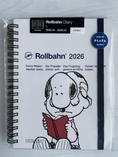 【24時間以内発送】プラザ限定 ロルバーン ダイアリー スヌーピー Lサイズ