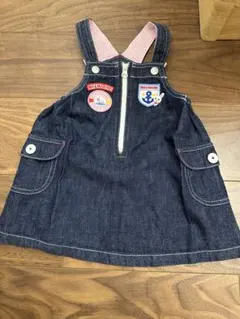 MIKI HOUSE デニムワンピース 90サイズ