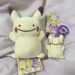 マスコットへんしん！メタモン ピカチュウ ミュウ 2体セット - メルカリ