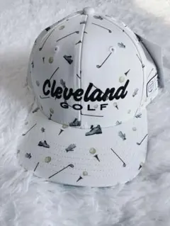 新品！Cleveland GOLF ゴルフ 帽子 キャップ ホワイト