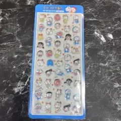 青　ドラえもん 3D ステッカー 立体シール　ぷくぷく　硬い　新品　韓国公式
