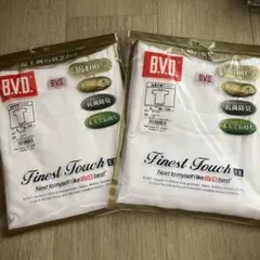 B.V.D. Finest Touch EX 半袖Tシャツ L❌2