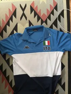 あ*様 Kappa ポロシャツ ITA イタリア代表カラー XOサイズのサムネイル