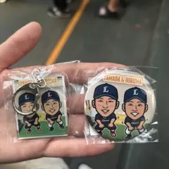埼玉西武ライオンズ　#9 蛭間　#36 山田