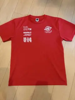 ビーチバレー 湘南藤沢大会記念 Tシャツ レッドのサムネイル