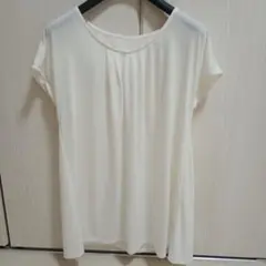 janis market バックレース 半袖カットソー ホワイト Mのサムネイル