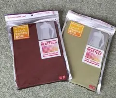 ユニクロ　ヒートテック　ウルトラライトタートルネックT S 2点セット