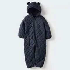 パフテックウォッシャブルカバーオール/長袖　69 NAVY ネイビー