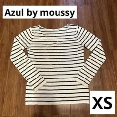 アズールバイマウジー　ボーダー薄手ニット