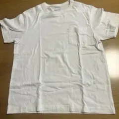 無印良品 ポケット付きTシャツ ホワイト Sサイズのサムネイル
