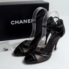 CHANEL アンクルストラップ パンプス ハイヒールのサムネイル