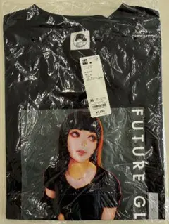GU グラフィックT イリヤ・クブシノブ 半袖 Tシャツ 黒 BLACK XL