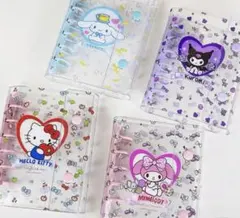 シール帳　A7サイズ　バインダー　透明　マイメロ