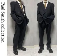 【高級ライン】ポールスミスコレクション セットアップ ダブル ダークグレー