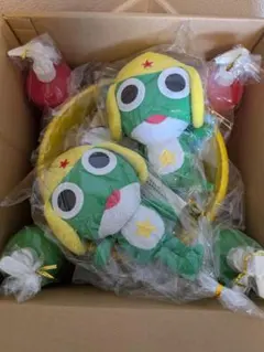 ケロロ軍曹 ケロロン バスグッズセット ぬいぐるみ タオル 12点　新品未開封品 ケロロ軍曹 ケロロン バスグッズセット ぬいぐるみ タオル 12点 新品未
