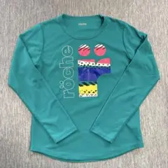 röche ターコイズ 長袖Tシャツ　Ｍ