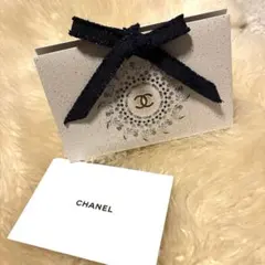 CHANEL シャネル ギフトボックス 2025ホリデー ギフトカード付