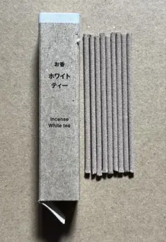 【⚠️商品説明必読⚠️】無印良品 お香 ホワイトティー 9本のサムネイル