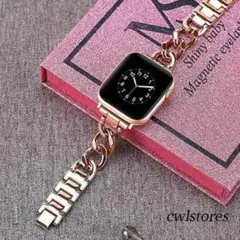 Apple Watch アップル　チェーンバンド ピンクゴールド 42mm