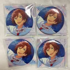 あんさんぶるスターズ あんスタ　三毛縞斑　缶バッジ　追憶　4点セット