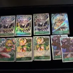 ワンピースカード 緑 まとめ売り ONEPIECE