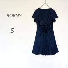 ボルニー/ワンピース/パーティードレス/S/黒/お呼ばれ/結婚式/二次会/日本製のサムネイル