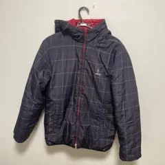ネイビー チェック柄 ダウンジャケット　ダウン　archive ステューシー　似