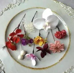 【即日発送】＊お得なset＊For Kid's 七五三用　小さめヘアパーツset