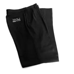 ◎新品未使用　adabat スラックス　ゴルフ　黒　ツータック　Lのサムネイル