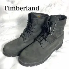 【美品】ティンバーランド ワークブーツ 黒 ヌバックレザー 革 27cm 9Wのサムネイル