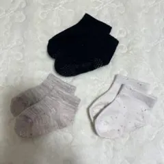 西松屋　ベビーソックス　9〜14cm　3足セット